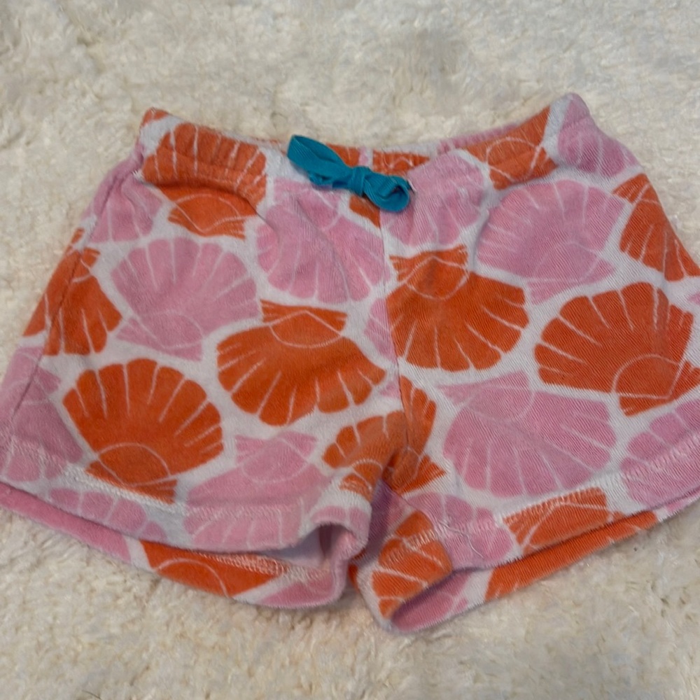 Mini Boden terry cloth shorts